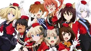 League of Nations Air Force Aviation Magic Band Luminous Witches