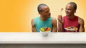 You Are What You Eat: A Twin Experiment