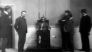 Execution of Czolgosz with Panorama of Auburn Prison